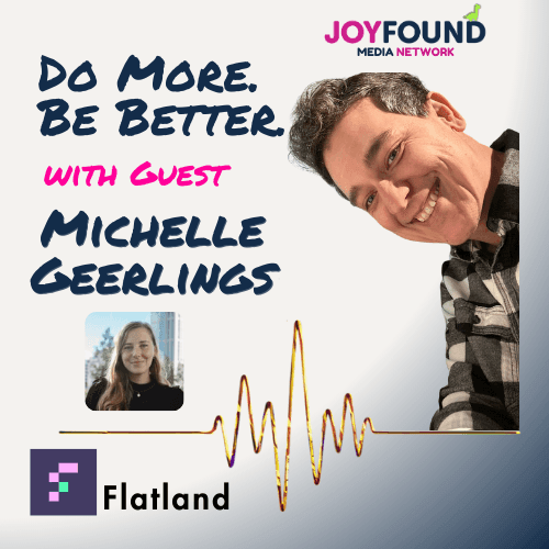 Podcast cover photo with Michelle Geerlings Podcast cover photo with Michelle Geerlings